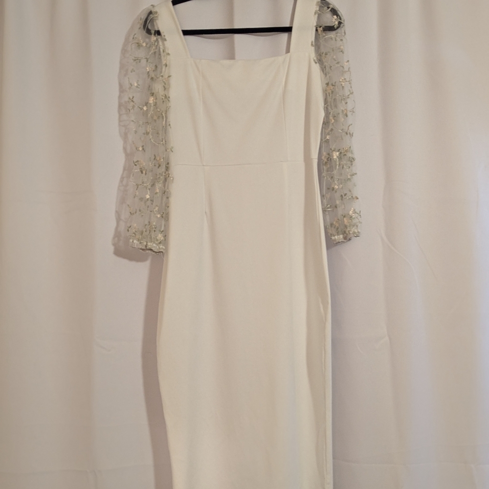 White dress